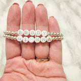 PRE-ORDER - Hematite Letter Stackers - 4mm