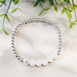 PRE-ORDER - Hematite Letter Stackers - 4mm