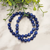 Lapis Lazuli and Hematite Bracelet