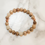 Mystic Sunstone & Hematite