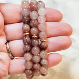 Purple Berry Quartz Bracelet