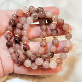 Purple Berry Quartz Bracelet