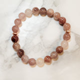 Purple Berry Quartz Bracelet