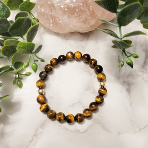 Tiger Eye & Hematite Bracelet