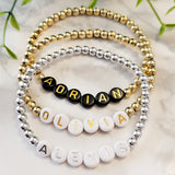 PRE-ORDER - Hematite Letter Stackers - 4mm