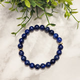 Lapis Lazuli and Hematite Bracelet