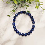 Lapis Lazuli and Hematite Bracelet