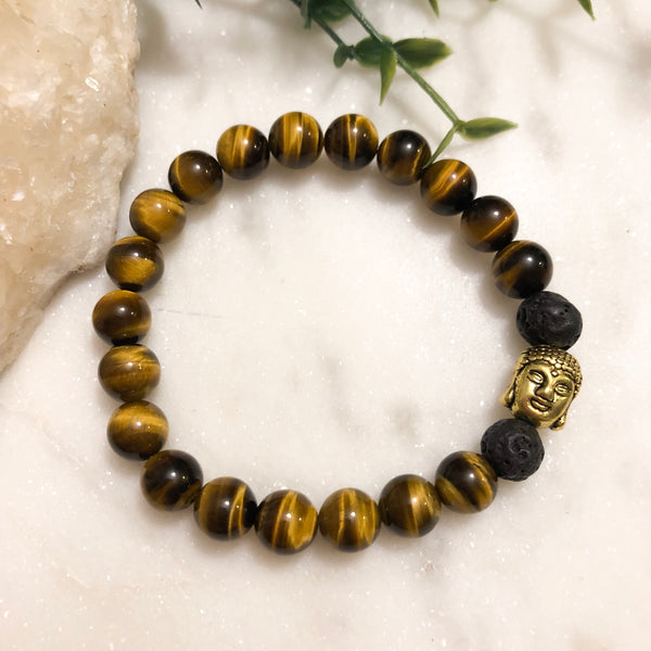 Tiger eye buddha deals bracelet meaning